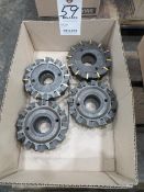 Four face mill cutting wheels