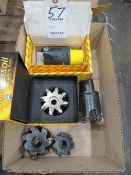 Five face mill cutting wheels