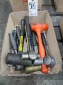 Standard, brass, aluminum and dead blow hammers