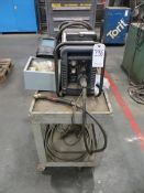 Thermal Dynamics 102 Cutmaster Plasma Cutter with cart, weld helmet and tips