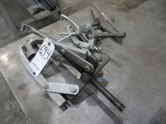Two gear pullers