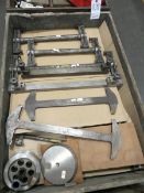 Crate of bearing gauges