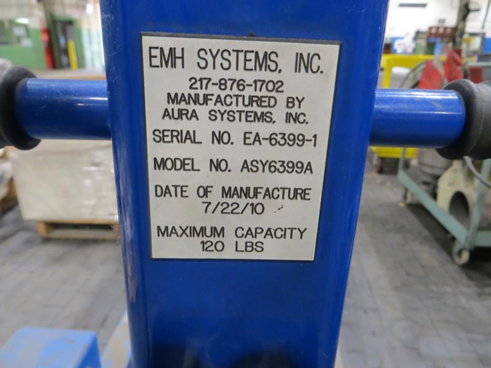 Pneumatic lift unit for hoist with rolling cart - Image 5 of 5