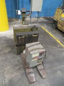 Clark electric pallet jack with charger, 4,000lb capacity, M/N WP40