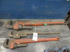 Pipe Wrenches, one 60