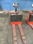 Raymond electric pallet jack, 4,500lb capacity, M/N 102T-F456