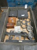 Crate of ring and hole gauges