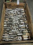 Crate of thread and hole gauges