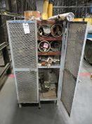 Cabinet plus contents of weld rods