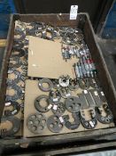 Crate of thread and snap gauges