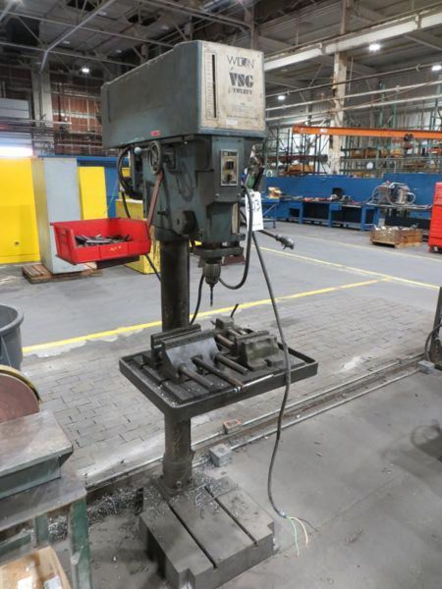 Wilton VSG twenty drill press, 10" throat, 18" x 25" table, 80 to 1,200 rpm, M/N 2015 - Image 2 of 4