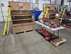Knaack Model 89 StorageMaster Series Job Site Box With Contents