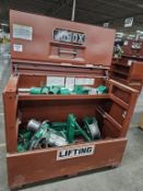 Jobox With Greenlee 6001 Super Tucker Heavy Duty Cable Puller