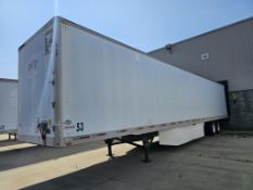 2006 Utility Trailers 53 Foot Dry Van Trailer GVW 65,000LBS, Registered Through 07-31-24, Title # TB