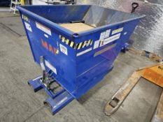 Vestil 1CU YD 6,000Lbs Capacity Self Dumping Hopper Model D-100-HD