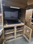 Knaak Storagemaster 119 Series Forman's Site Workstation With Workstation, Lower Cabinetry and Assoc