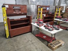 Knaack Model 89 StorageMaster Series Job Site Box With Contents