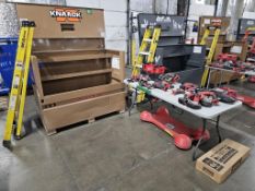 Knaack Model 89 StorageMaster Series Job Site Box With Contents