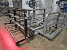 (10) Custom Wire Carrier Carts