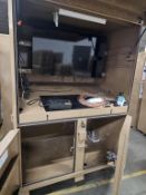 Knaak Storagemaster 119 Series Forman's Site Workstation With Workstation, Lower Cabinetry and Assoc