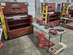 Knaack Model 89 StorageMaster Series Job Site Box With Contents