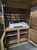 Knaak Storagemaster 119 Series Forman's Site Workstation With Workstation, Lower Cabinetry and Assoc