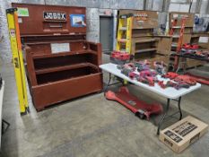 Knaack Model 89 StorageMaster Series Job Site Box With Contents