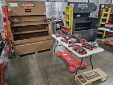 Knaack Model 89 StorageMaster Series Job Site Box With Contents