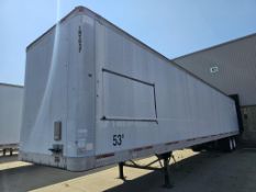 1999 Trailmobile 53 Foot Dry Van Trailer GVW 65,000LBS, Registered Through 07-31-24, Title # TBD, VI