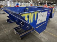 Vestil Model D-250-CD 2,000 Max Load Capacity Dumping Hopper