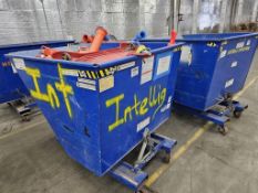 Vestil Model D-200-HD 6,000 Max Load Capacity Dumping Hopper