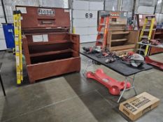 Jobox Job Site Box With Contents
