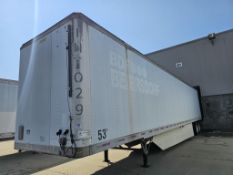 2001 Fruehauf 53 Foot Dry Van Trailer GVW 68,000LBS, Registered Through 07-31-24, Title # 2511885216