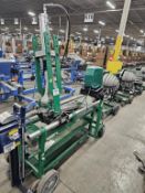 Greenlee Model 881-MBT Mobile Bending Table With Greenlee Model 980 Hydraulic Power Pump 2.5