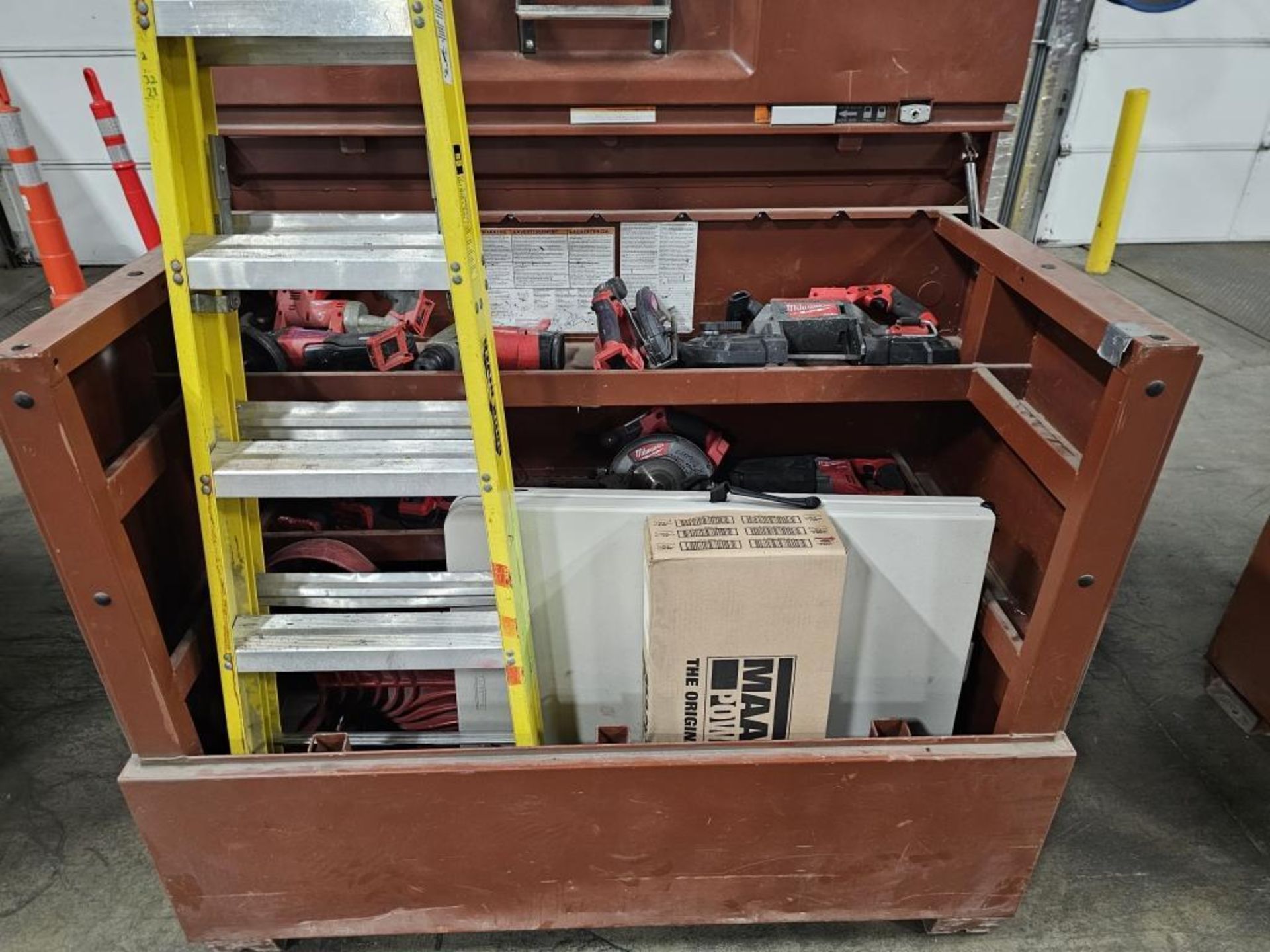 Knaack Model 89 StorageMaster Series Job Site Box With Contents - Image 11 of 11