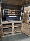 Knaak Storagemaster 119 Series Forman's Site Workstation With Workstation, Lower Cabinetry and Assoc
