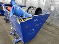 Vestil Model D-250-CD 2,000 Max Load Capacity Dumping Hopper