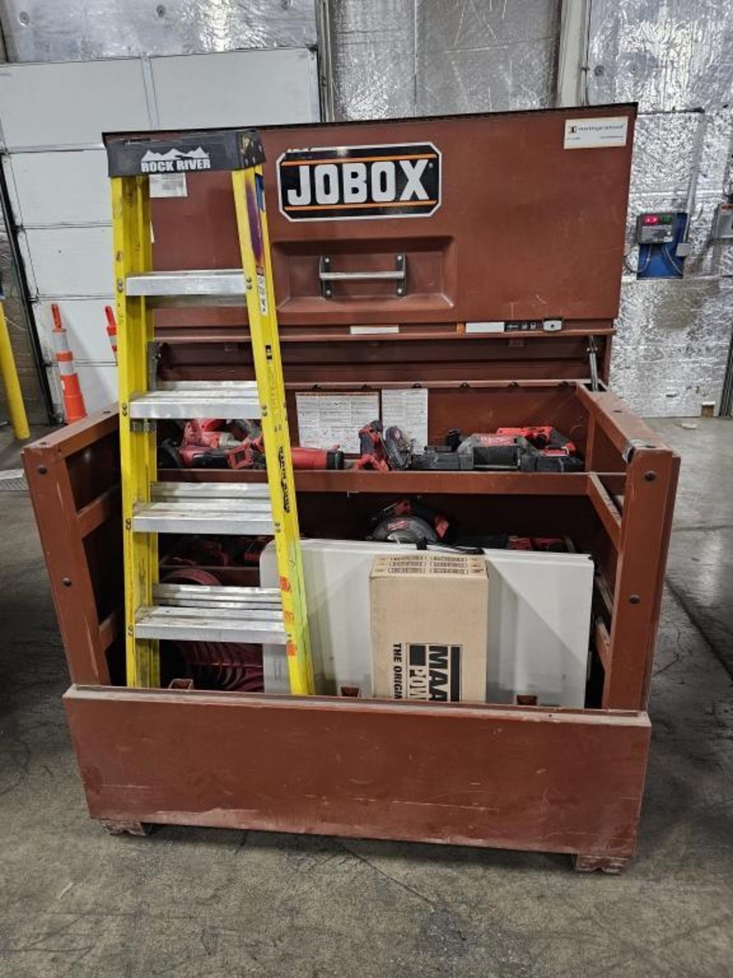 Knaack Model 89 StorageMaster Series Job Site Box With Contents - Image 10 of 11