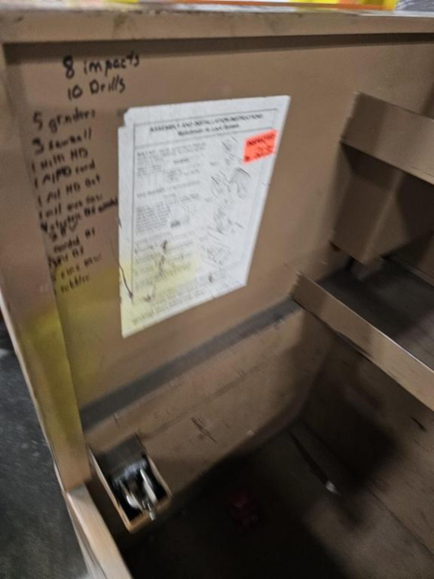 Knaack Model 89 StorageMaster Series Job Site Box With Contents - Image 3 of 16