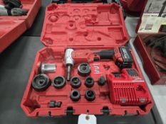 Milwaukee Model 2677-20 Battery Powered 18V 6 Ton Knockout Kit, 1/2