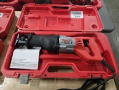 Milwaukee Model 6536-31 Corded SawZall w/ Case