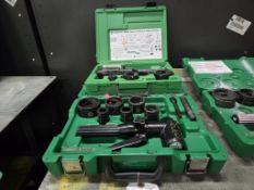 Greenlee Model 7906SB (2) Quick Draw 90 Hydraulic Punch Driver Kit w/ 1/2