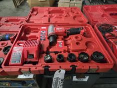 Milwaukee Model 2676-22 (1) Force Logic Battery Powered M18 10 Ton Knockout Tool Kit, 1/2