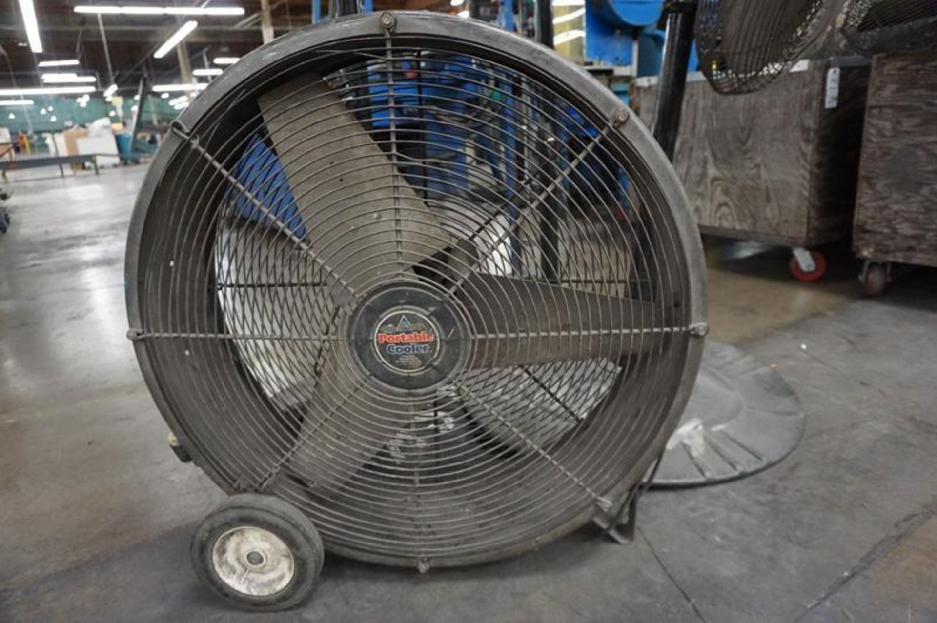 Lot (8) Industrial Fans with Stands - Image 3 of 4