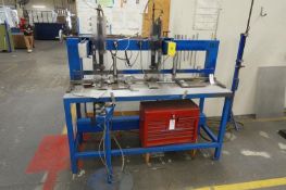 Custom Built Pneumatic Hole Drilling Table