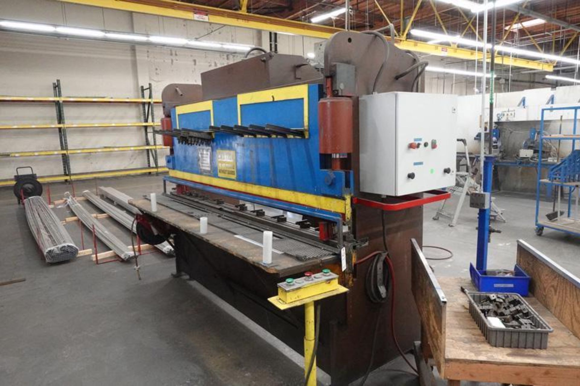 Metal Break Press - Approx Length: 9' - Image 2 of 6