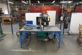 Original Radial Arm Saw - Mdl. 3579 16M, S/N 20130511501, Workstation Dims 72