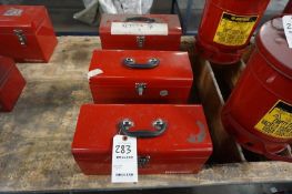 Lot (3) Toolboxes