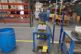 Benchmaster Press - With Custom Guard, Rolling Platform and Workstation