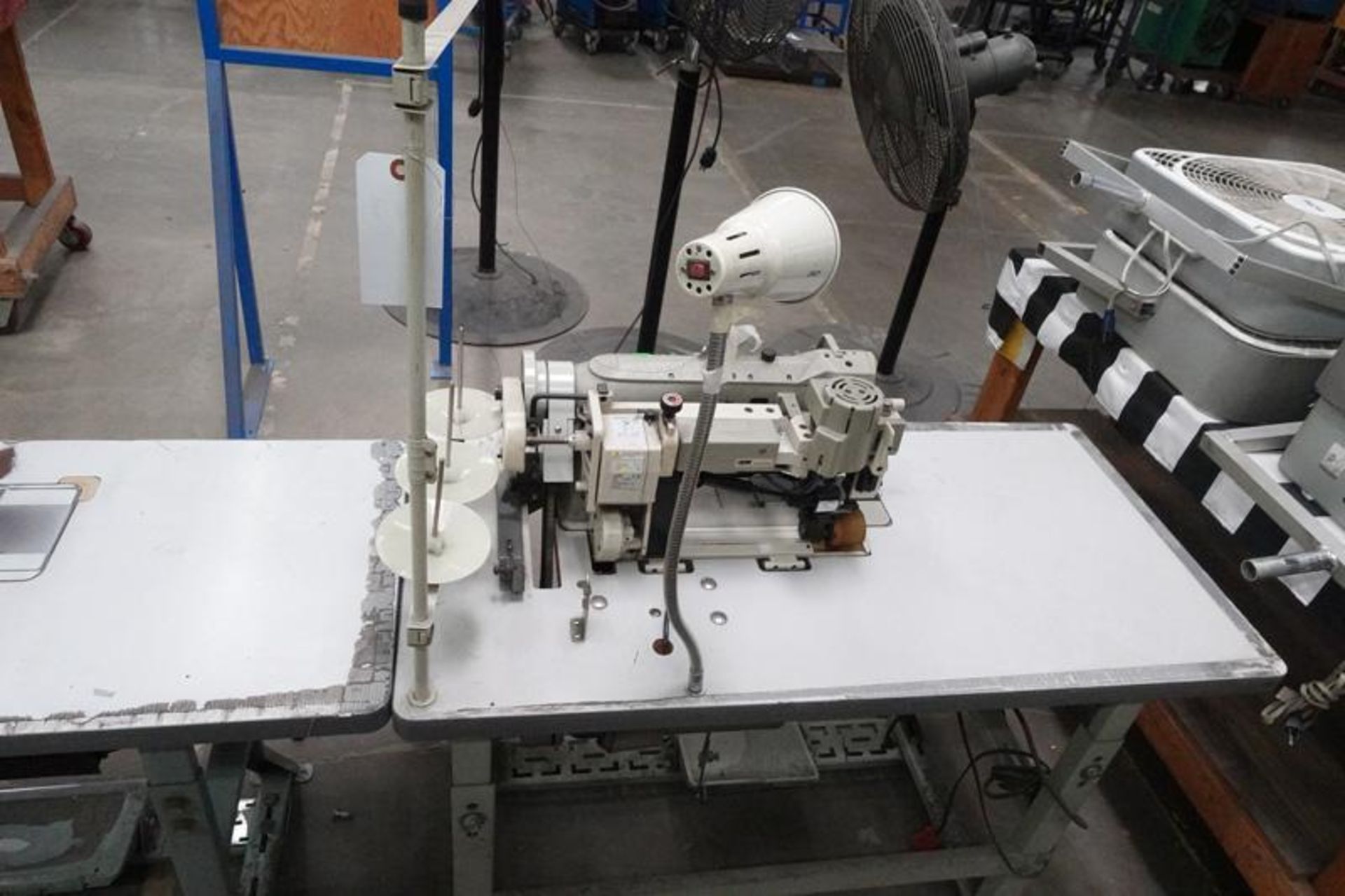 Consew Double Needle Industrial Sewing Machine With Table - Mdl. 339RB-4 - Image 2 of 7